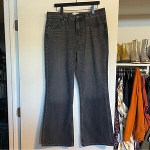 We The Free Ava High Rise Boot Cut Black Charcoal size 32 NWOT